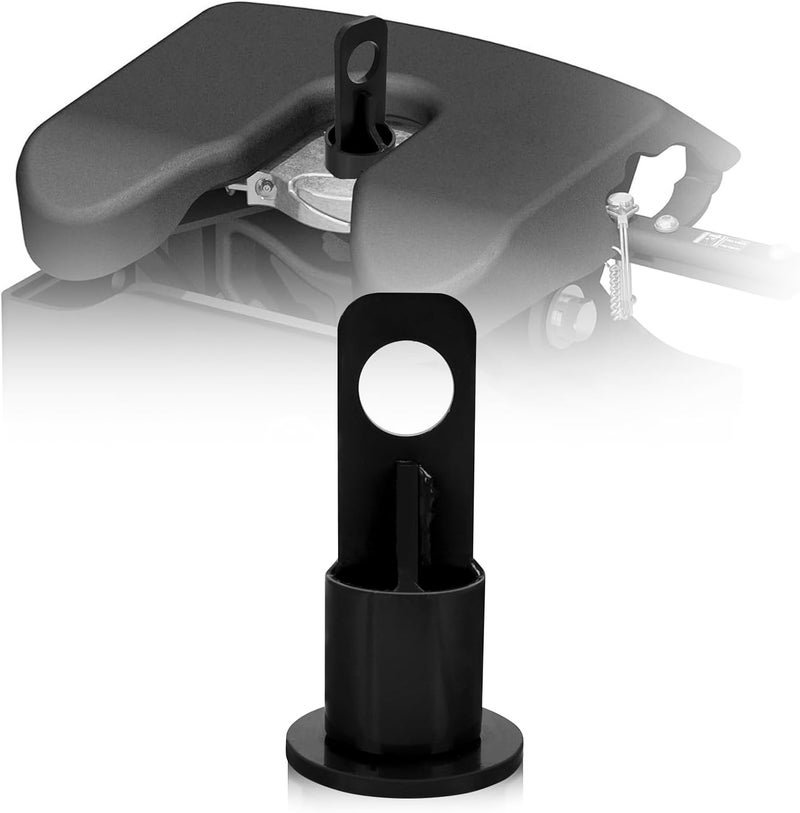 TNCZHYLX 5th Wheel Lifting Hook Wheel Hitch Trailer 5th Wheel Lifting Bracket Replace #6100, Weight Capacity of 500 Lbs - Great for Trucks and Trailers, Easy to Install (Black) - Image 1